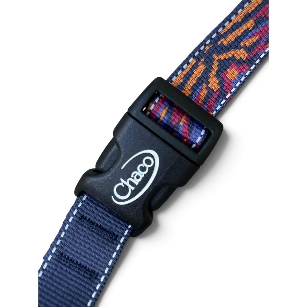 Chaco Dog Collar & Leash Reflective Set | Large | Flare Shadow Orange Red NEW